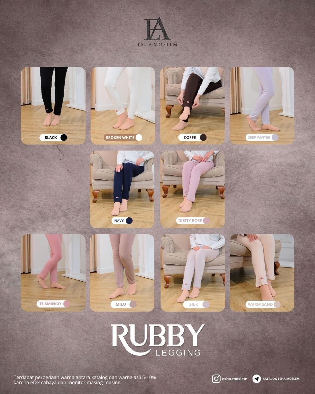 Rubby Legging By Esha Moslem